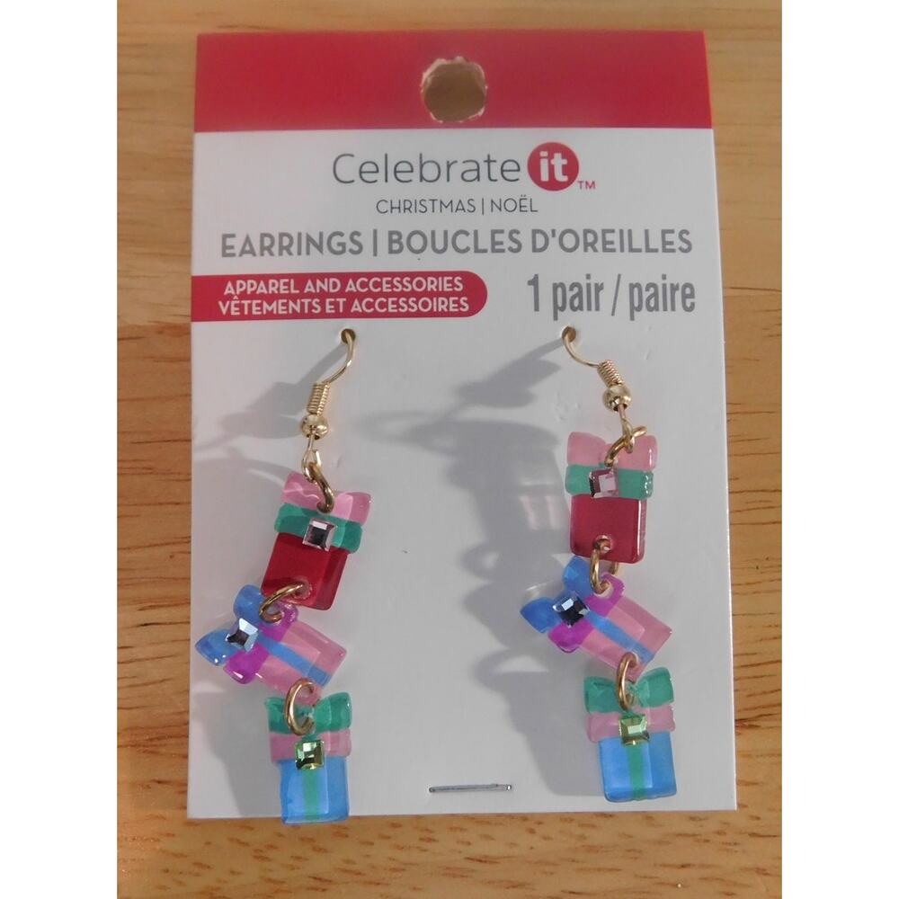 Earrings Celebrate It Christmas New